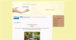 Desktop Screenshot of nhandsoflightreiki.com